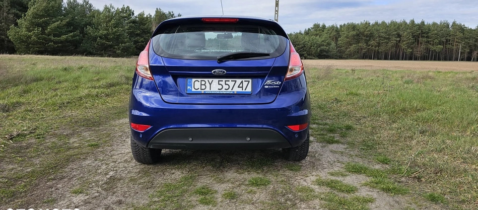 Ford Fiesta cena 42500 przebieg: 65800, rok produkcji 2017 z Recz małe 137